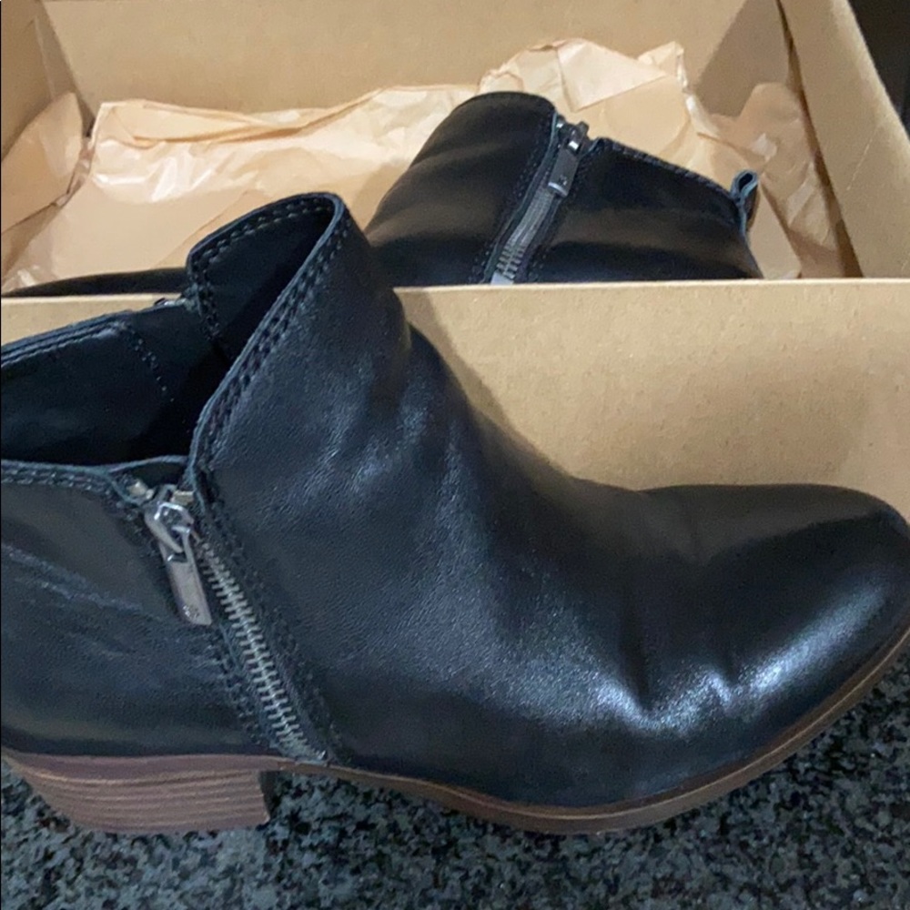 Black Lucky Brand Booties